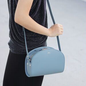 NWT - A.P.C Demi-rune Calfskin Leather Shoulder Bag PXADM-F61048 (IAC)✨